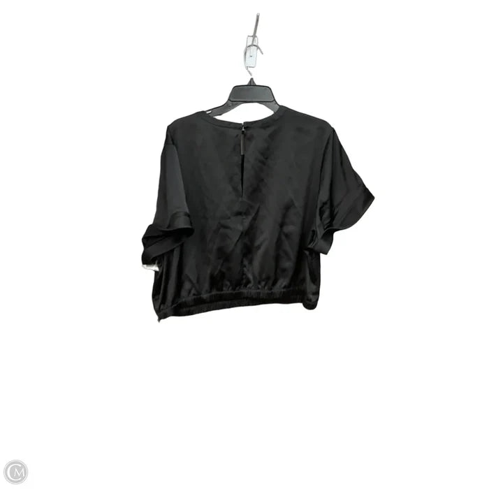 Top Short Sleeve By Bar Iii In Black, Size: 2x