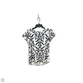 Top Short Sleeve By Chicos In White, Size: Xs