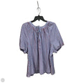 Top Short Sleeve By Lane Bryant In Striped Pattern, Size: 3x