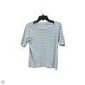 Top Short Sleeve By L.l. Bean In Striped Pattern, Size: S