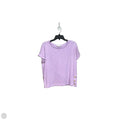 Top Short Sleeve By Loft In Purple, Size: S