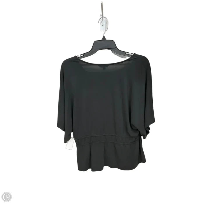Top Short Sleeve By Lucky Brand In Black, Size: L