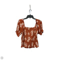 Top Short Sleeve By Madewell In Floral Print, Size: M