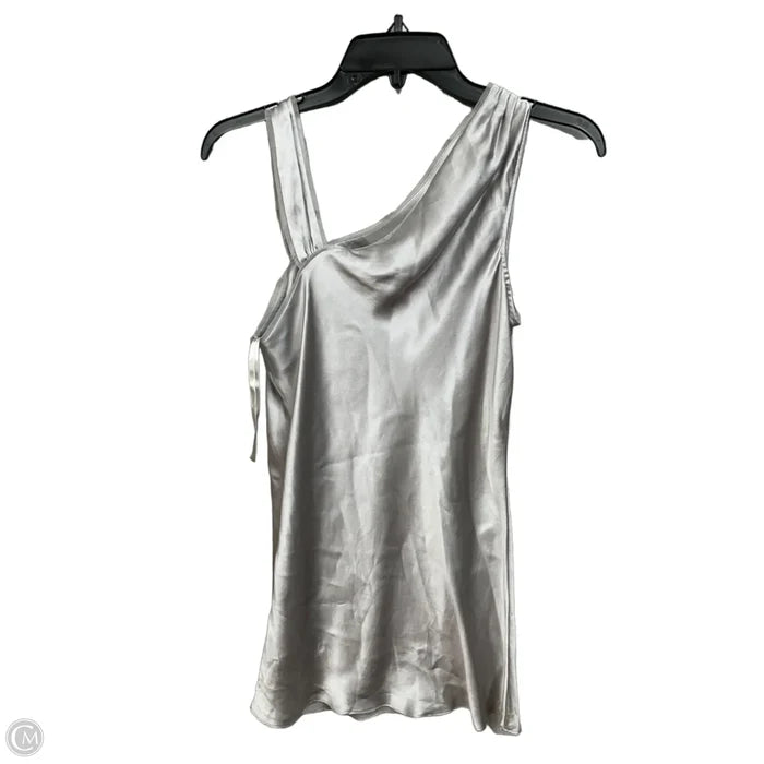 Top Short Sleeve By White House Black Market In Grey, Size: S