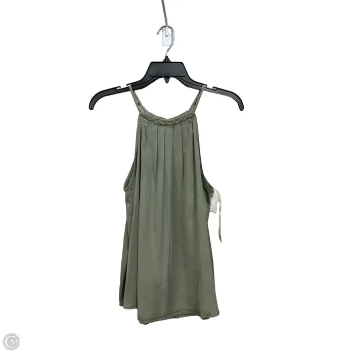 Top Sleeveless By Alya In Green, Size: Xs