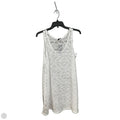Top Sleeveless By Clothes Mentor In White, Size: L