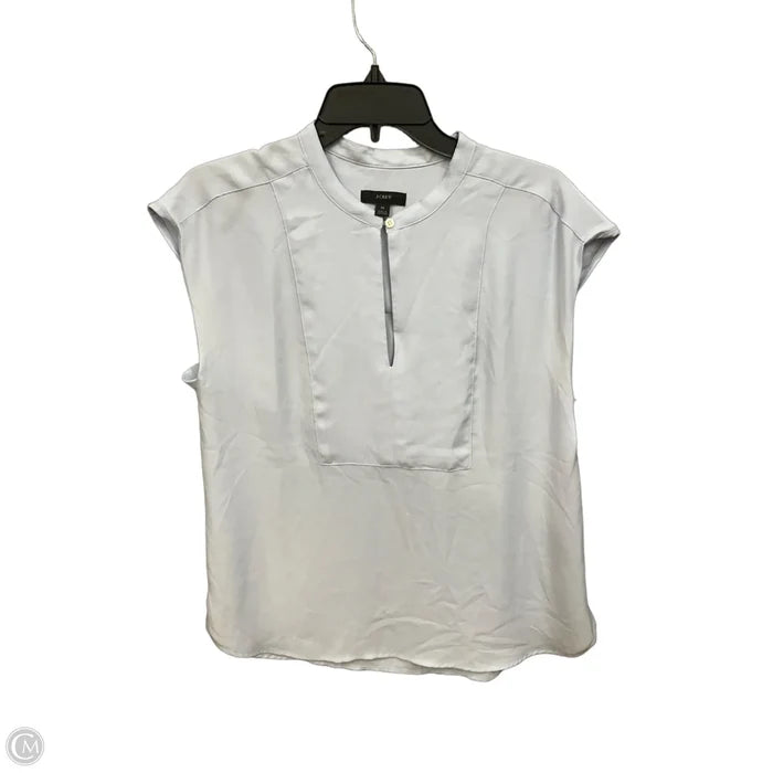 Top Sleeveless By J. Crew In Blue, Size: M