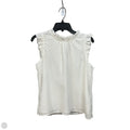 Top Sleeveless By J. Crew In White, Size: S
