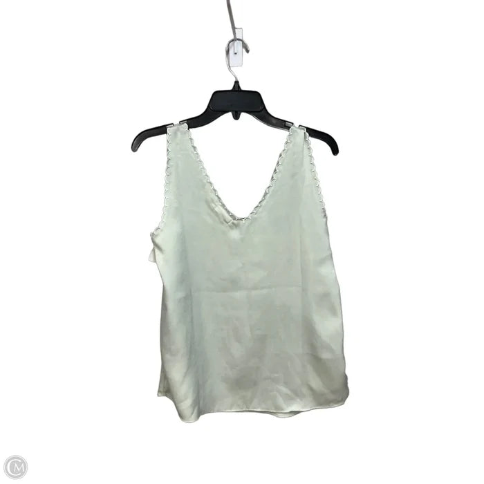 Top Sleeveless By Lc Lauren Conrad In Green, Size: M