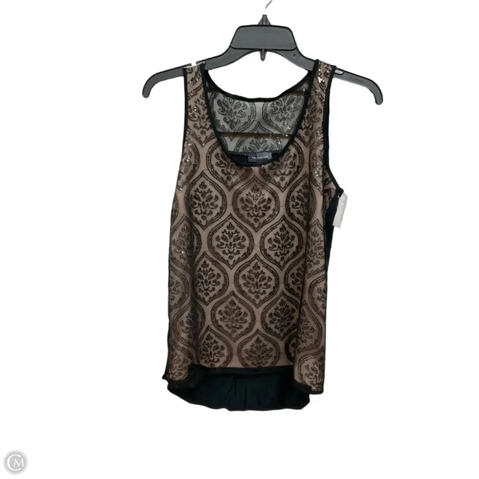 Top Sleeveless By Limited In Black, Size: S