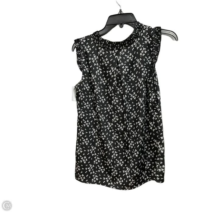 Top Sleeveless By Talbots In Floral Print, Size: Xs
