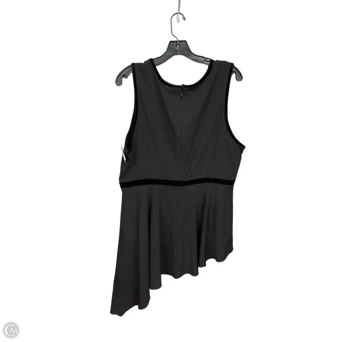 Top Sleeveless By Torrid In Black, Size: 2x