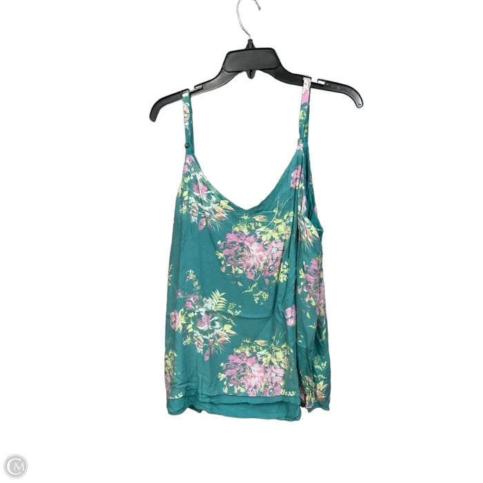 Top Sleeveless By Torrid In Floral Print, Size: 2x