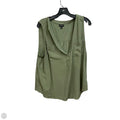 Top Sleeveless By Torrid In Green, Size: 2x