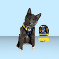 Travel Cat Harness and Leash Set 90s Cat M