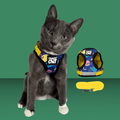 Travel Cat Harness and Leash Set 90s Cat S