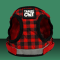 Travel Cat Harness and Leash Set Pawsitively Plaid M