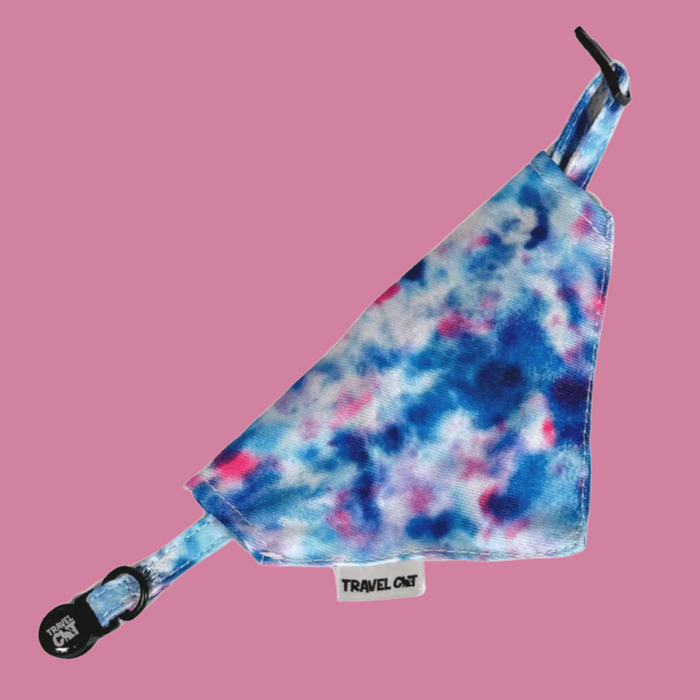 Travel Cat The Groovy Bandana & Collar