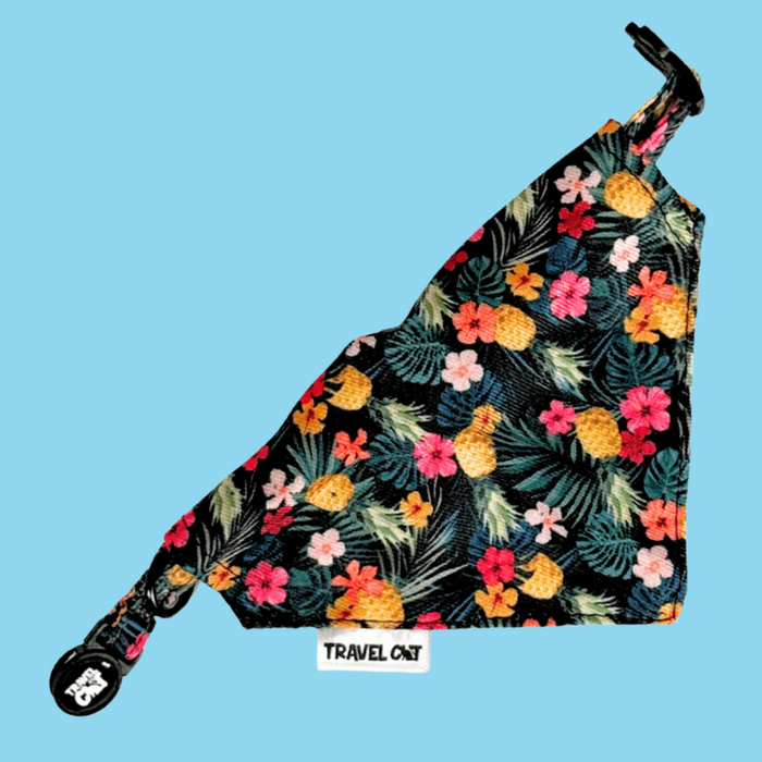 Travel Cat The Hawaiian Bandana & Collar