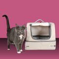 Travel Cat The Porta-Pawty+ Covered Travel Litter Box