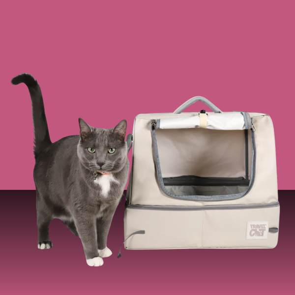 Travel Cat The Porta-Pawty+ Covered Travel Litter Box