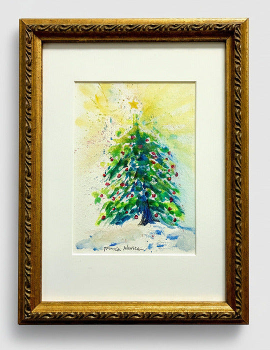 "Tree Study #2" Original Watercolor Painting by Francia Nance SOLD