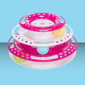 Trixie Cat Activity Catch the Balls Circle Track Pink