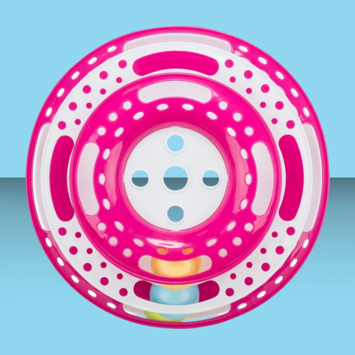 Trixie Cat Activity Catch the Balls Circle Track Pink