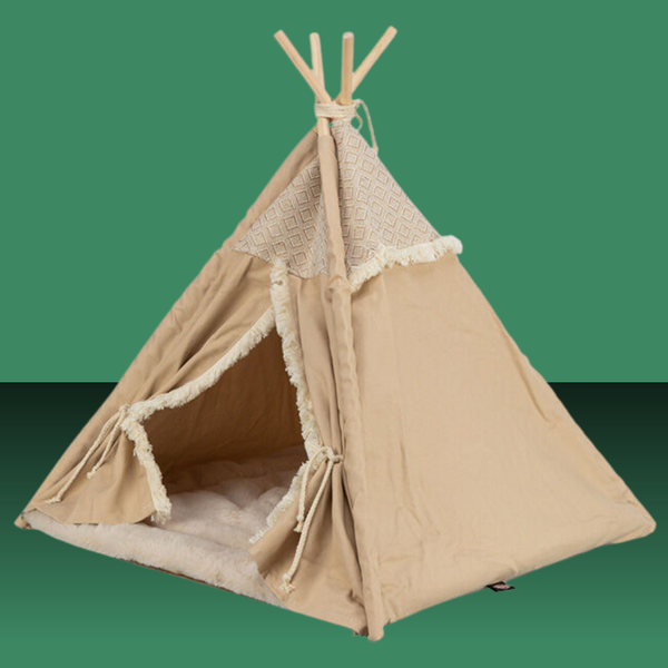 Trixie Cat Boho A-Frame Tent