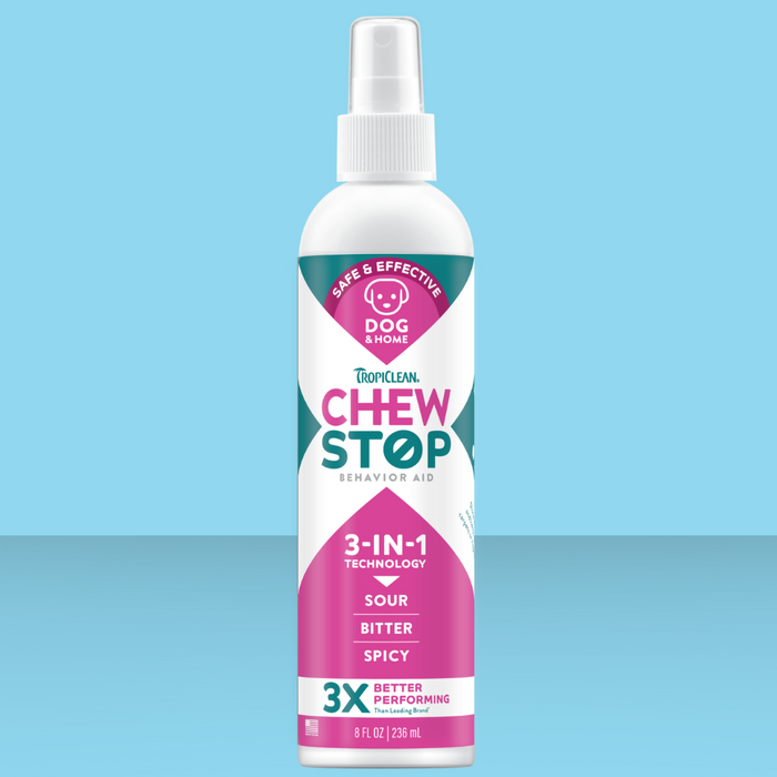 Tropiclean Chew Stop Spray Dog and Home 8oz