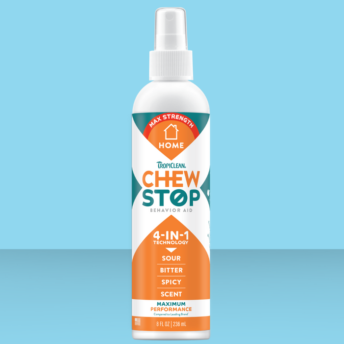 Tropiclean Chew Stop Spray Home 8oz