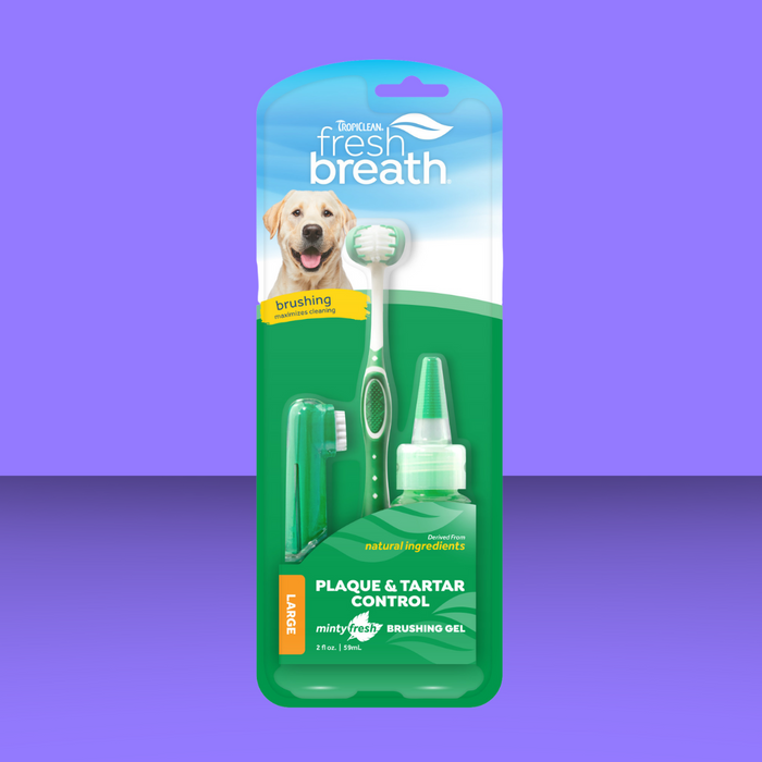 Tropiclean Fresh Breath Start Kit