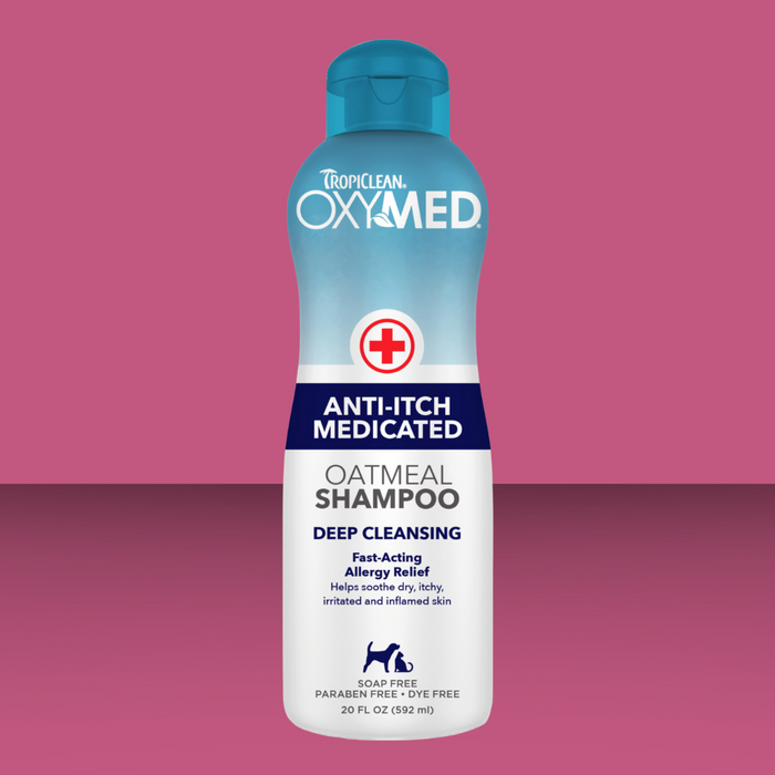 Tropiclean Medicated Oatmeal Shampoo 20oz S
