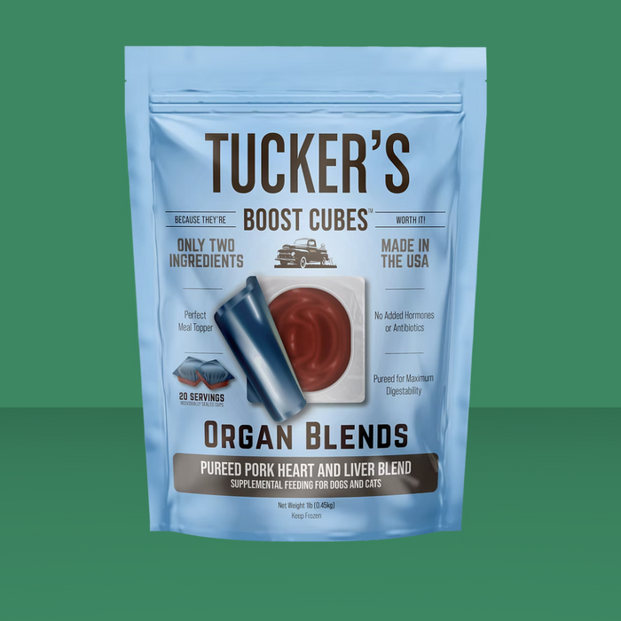 Tucker's Boost Cubes Pork Heart & Liver 1#