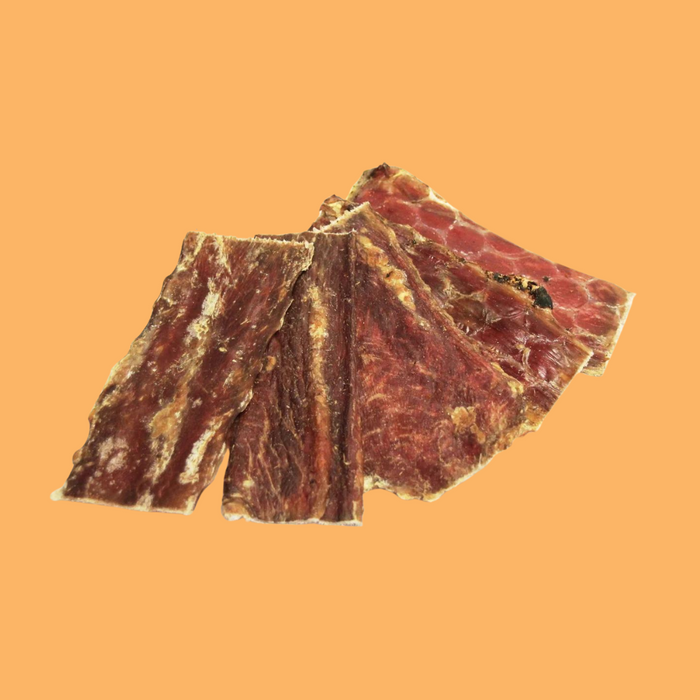 Tuesday's Natural Dog Company Beef Gullet Strips 6"  6oz