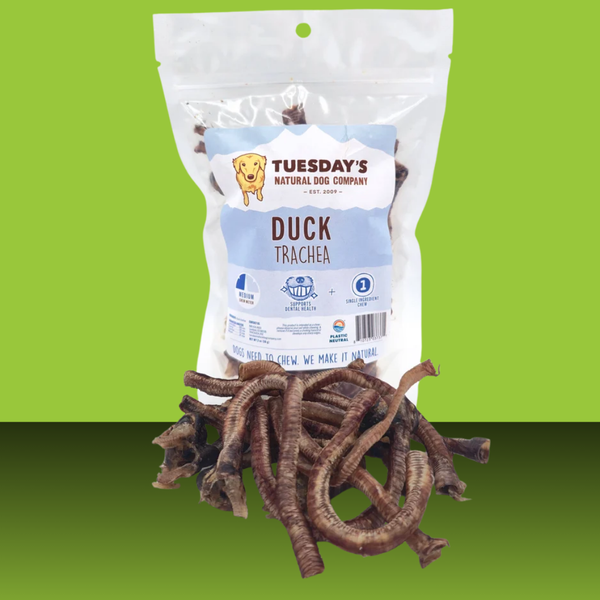 Tuesday's Natural Dog Company Duck Trachea 2oz