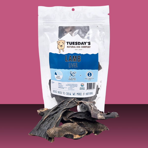 Tuesday's Natural Dog Company Lamb Liver 4oz