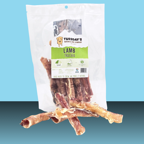 Tuesday's Natural Dog Company Lamb Trachea 4oz