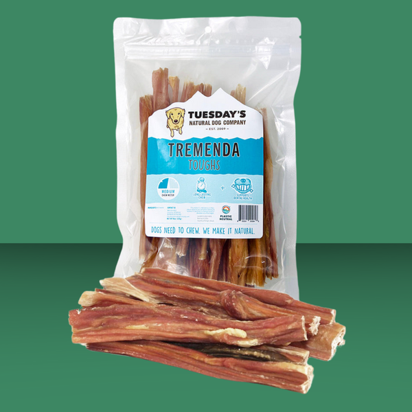 Tuesday's Natural Dog Company Tough Tremenda Stick 6" 8oz Pack