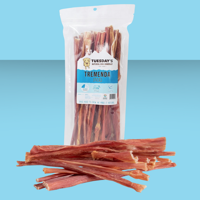 Tuesday's Natural Dog Company Tremenda Stick 12" 12oz Pack