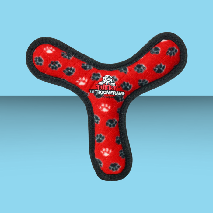 Tuffy Boomerang Jr. Red Paw