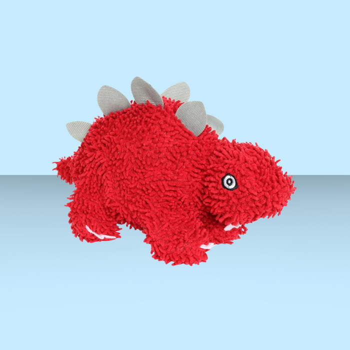 Tuffy Mighty Microfiber Ball Stegosaurus Jr.