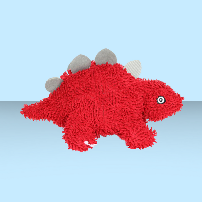 Tuffy Mighty Microfiber Ball Stegosaurus Jr.