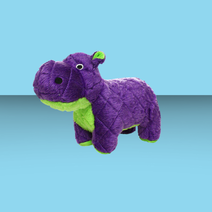 Tuffy Mighty Safari Purple Hippo