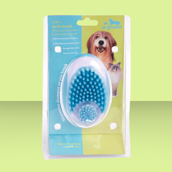 U-Groom 2 in 1 Bath Brush