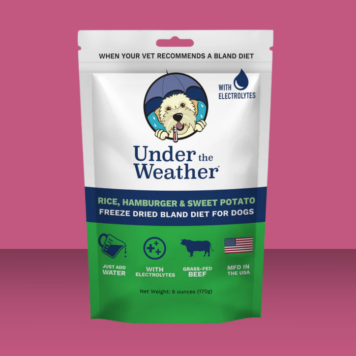 Under The Weather Hamburger & Rice 6oz
