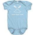 Union Lake Baby SS Onesie, White Art