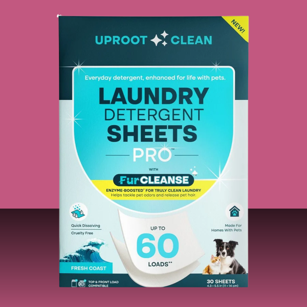 Uproot Clean Enzymatic Laundry Detergent Sheets 30 Pack