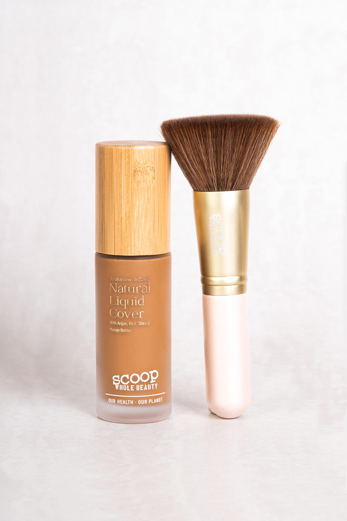 Vegan Liquid Foundation Brush - Scoop Whole Beauty - Foundation Brush