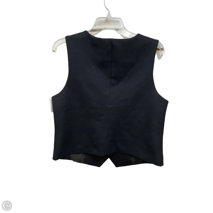 Vest Other By Loft In Black, Size: L